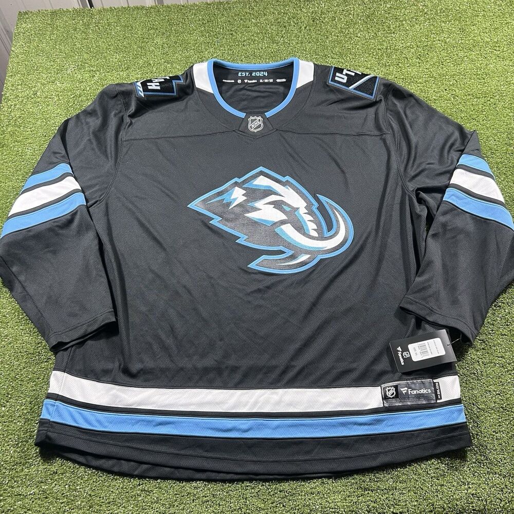 Utah Mammoth Fanatics Breakaway Hockey Jersey 3XL Licensed Authentic NHL NWT